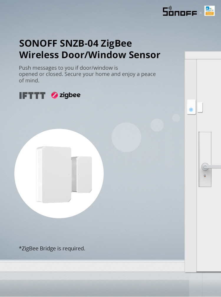 senzor magnetic usa sonoff zigbee snzb 04 05 9263