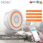 sirena alarma zigbee moes tuya