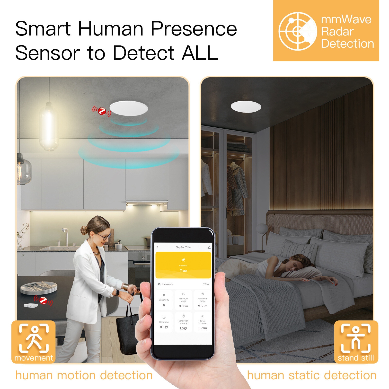 senzor prezenta zigbee moes ZSS QY HP EN 04