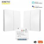 kit cap scara controller 2 canale 2 intrerupatoare duble kinetic energy kerc2202 w 2kes2254 1