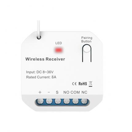 controller kinetic energy 1 canal dry contact 8a 8 36 vdc wifi rf433 kerc2209 w