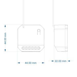 kinetic energy kerc2202 controller 2 canale 2x5a rf433 08
